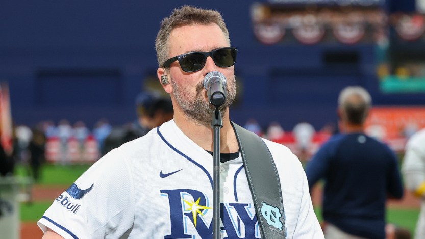 Eric Church Sings National Anthem for Tampa Bay Rays Homecoming at Tropicana Field