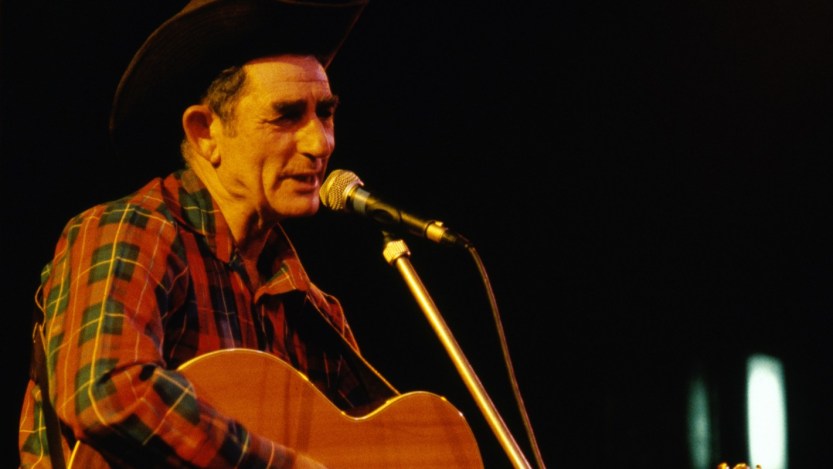 American cajun singer-songwriter D. L. Menard performing at the Tramshed, Woolwich, London, circa 2000. (Photo by Sylvia Pitcher/Redferns)