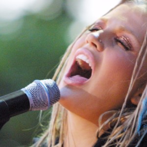 Willa Ford during Pantene sponsors the Pro-Voice Summer Showcase Finals at Central Park in New York City, New York, United States. (Photo by Theo Wargo/WireImage)