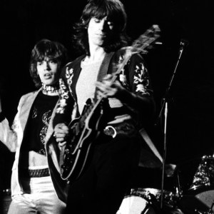 The Rolling Stones on 14 September 1970 on stage in Hamburg (Germany). L-r: Mick Taylor, Mick Jagger, Keith Richards and Charlie Watts. | usage worldwide (Photo by Bernd Beutner/picture alliance via Getty Images)