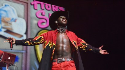 SAN FRANCISCO, CALIFORNIA - DECEMBER 08: (EDITORIAL USE ONLY. NO COMMERCIAL USE.) Lil Nas X performs onstage during WiLD 94.9's FM's Jingle Ball 2019 at The Masonic Auditorium on December 08, 2019 in San Francisco, California. (Photo by Tim Mosenfelder/Getty Images for iHeartMedia)