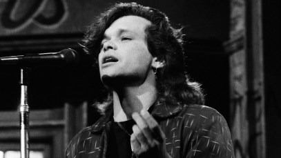 SATURDAY NIGHT LIVE -- Episode 1 -- Pictured: Musical guest John Cougar performs on October 8, 1983 -- (Photo by: Alan Singer/NBCU Photo Bank/NBCUniversal via Getty Images via Getty Images)