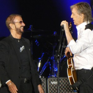 Ringo Starr and Paul McCartney