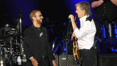 Ringo Starr and Paul McCartney