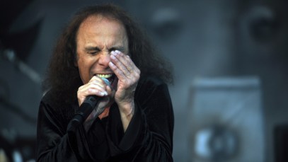Heaven & Hell, Dio, Ronnie James Dio, Graspop Metal Meeting, Dessel, Belgium, 26th June 2009. (Photo by Goedefroit Music/Getty Images)