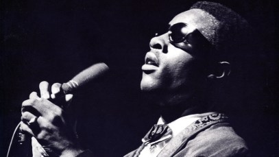 Stevie Wonder (born in 1950), American singer-songwriter, during a concert at the Olympia. Paris (9th arrondissement), October 16, 1967. (Photo by Christian Rose/Roger Viollet via Getty Images)