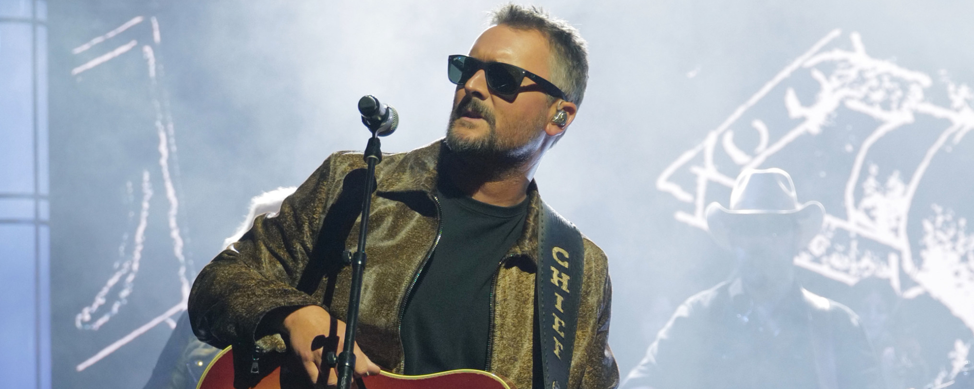 Eric Church Performs Show Two Days After Breaking His Foot in Freak Accident