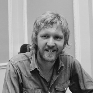 SInger songwriter Harry Nilsson (1941 - 1994), 1972. (Photo by Stan Meagher/Daily Express/Hulton Archive/Getty Images)