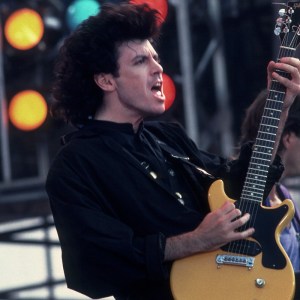The Hooters at Live Aid at Veteran's Stadium in Philadelphia, Pennsylvania, July 13,1985. (Photo by Paul Natkin/Getty Images)