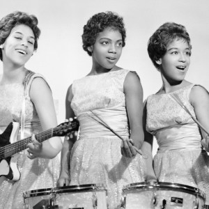 1958: (L-R) Arlene Smith, Sonia Goring, Rene Minus, Jackie Landry and Lois Harris of the R&B vocal group "The Chantels" pose for a portrait session in 1958 in New York City, New York. (Photo by Michael Ochs Archives/Getty Images)