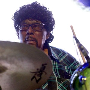 LOS ANGELES, CA - OCTOBER 03: Drummer James Gadson performs onstage during the Playing for Change - We are One Benefit concert at The Mayan on October 3, 2017 in Los Angeles, California. (Photo by Scott Dudelson/Getty Images)
