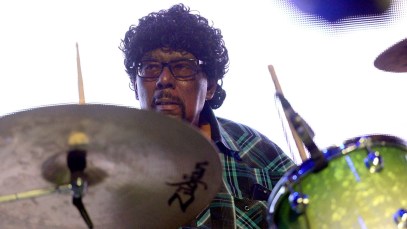 LOS ANGELES, CA - OCTOBER 03: Drummer James Gadson performs onstage during the Playing for Change - We are One Benefit concert at The Mayan on October 3, 2017 in Los Angeles, California. (Photo by Scott Dudelson/Getty Images)