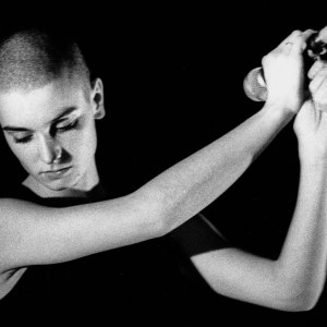 Irish singer Sinead O'Connor performs at Paradiso, Amsterdam, Netherlands, 16 March 1988. (Photo by Paul Bergen/Redferns)