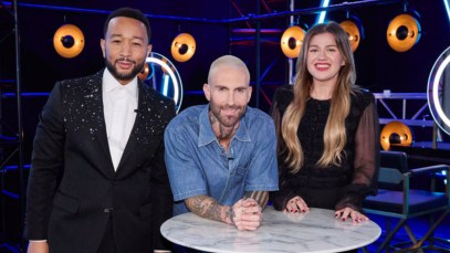 John Legend, Adam Levine, and Kelly Clarkson