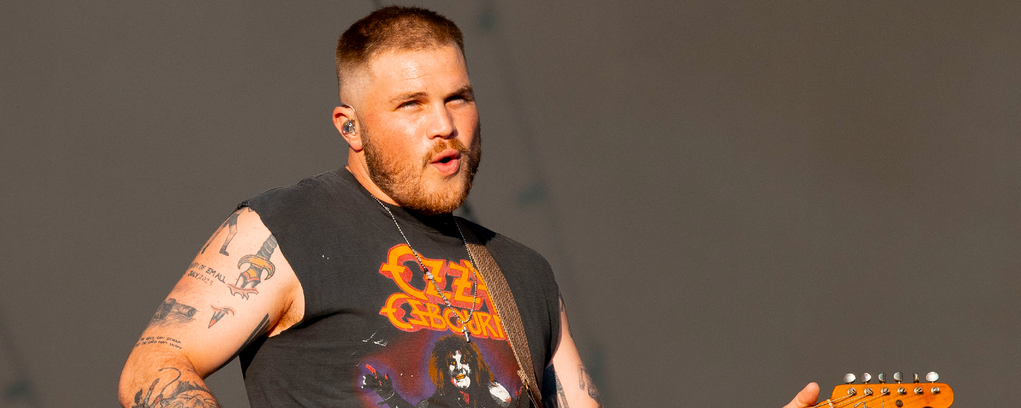 Zach Bryan Partners With The Sonic Foundation to Surprise Oklahoma Teachers With 5,000 Free Tickets