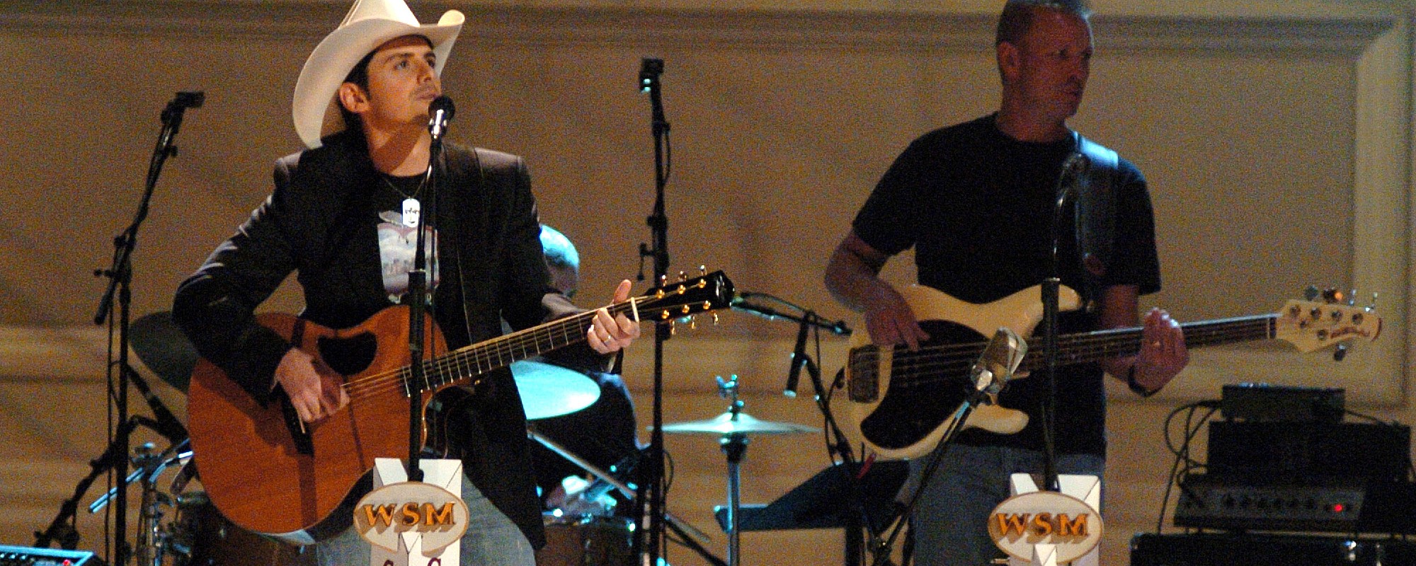 Remembering When Brad Paisley Was Inducted Into the Grand Ole Opry in 2001