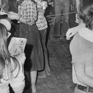 People dancing in the 1970s