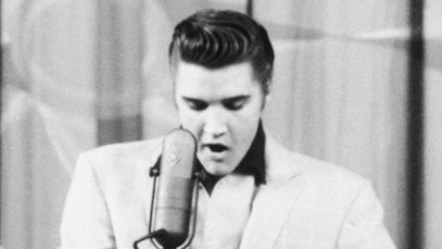 Elvis Presley, who had a huge hit with s song penned by Mae Boren Axton