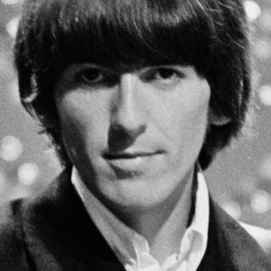 George Harrison smiling