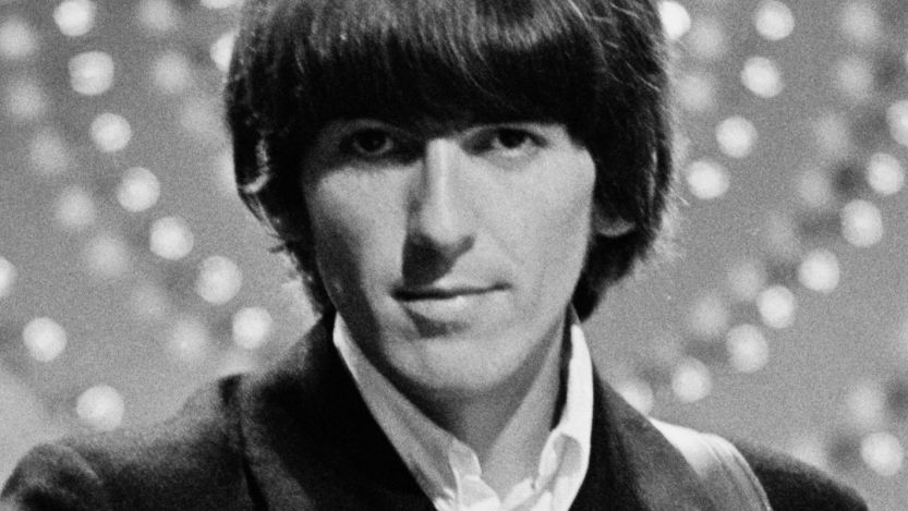 George Harrison smiling