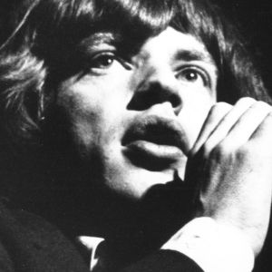 Mick Jagger performing in 1968