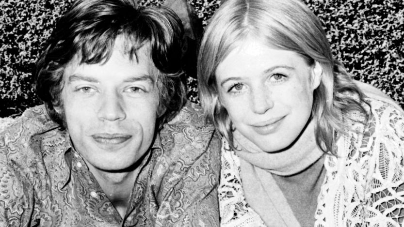 Mick Jagger and Marianne Faithfull