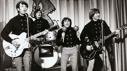 The Monkees performing