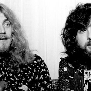 Robert Plant and Jimmy Page in 1970