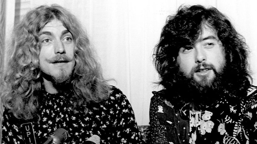 Robert Plant and Jimmy Page in 1970