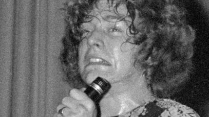 Robert Plant singing