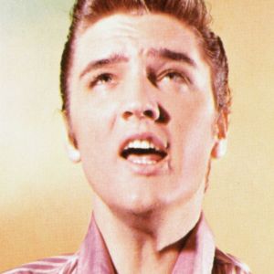 Elvis Presley performing in 1960