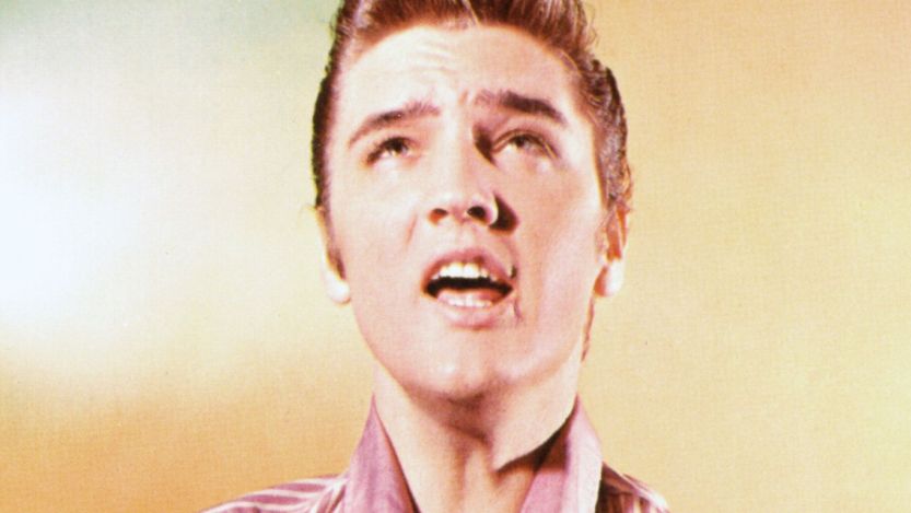 Elvis Presley performing in 1960