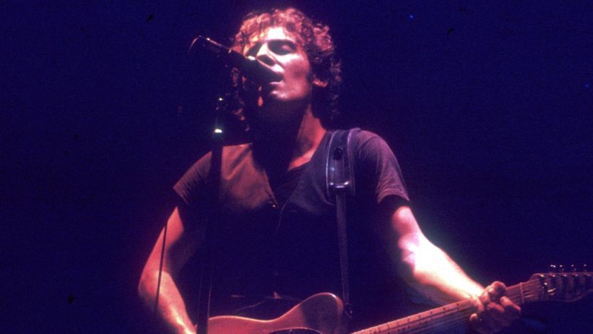 Bruce Springsteen performing