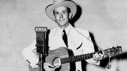 Hank Williams performing