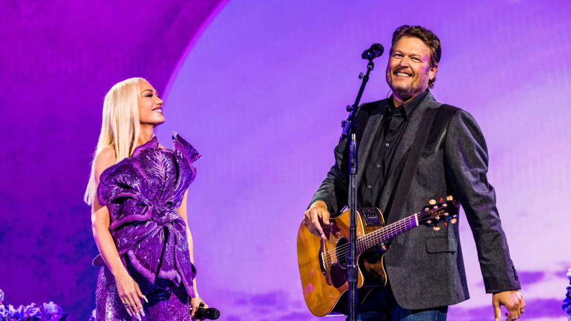 Blake Shelton Finally Catches Wife Gwen Stefani and No Doubt at the Sphere