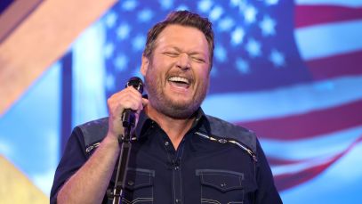 Blake Shelton Had a Colorful Explanation for Missing Wife Gwen Stefani’s Sphere Residency