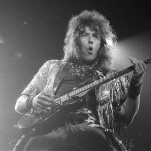Bon Jovi performing at Monsters of Rock, Castle Donington. Pictured, Richie Sambora. 22nd August 1987. (Photo by Birmingham Post and Mail Archive/Mirrorpix/Getty Images)