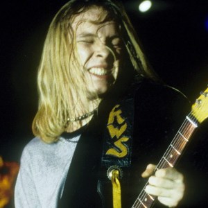 DENVER, CO - CIRCA 1990: Kenny Wayne Shepherd playing with 'Kenny Wayne Sheperd Band' performing at Grizzly Rose in Denver,Colorado on January 1,, 1990. (Photo by Larry Hulst/Michael Ochs Archives/Getty Images)