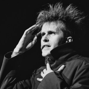English singer, musician and songwriter Howard Jones during a performance, UK, 14th March 1985. (Photo by Stoddart/Daily Express/Hulton Archive/Getty Images)