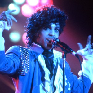 DETROIT, MI - NOVEMBER 4: American singer Prince (1958-2016) performs onstage during the 1984 Purple Rain Tour on November 4, 1984, at the Joe Louis Arena in Detroit, Michigan. (Photo by Ross Marino/Getty Images)