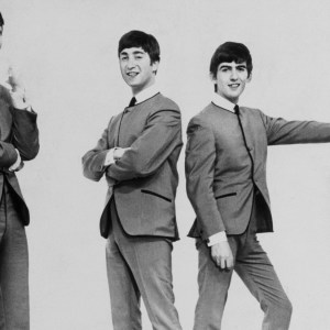 Promotional studio portrait of The Beatles, Paul McCartney, John Lennon, George Harrison and Ringo Starr, 1963 (Photo by Daily Herald Archive/National Science & Media Museum/SSPL via Getty Images)