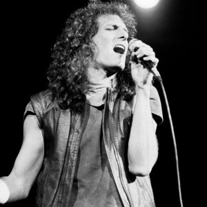 American Pop & Soul singer Michael Bolton (born Michael Bolotin) performs onstage at Byrne Arena (later renamed Meadowlands Arena), East Rutherford, New Jersey, June 26, 1983. (Photo by Gary Gershoff/Getty Images)