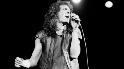 American Pop & Soul singer Michael Bolton (born Michael Bolotin) performs onstage at Byrne Arena (later renamed Meadowlands Arena), East Rutherford, New Jersey, June 26, 1983. (Photo by Gary Gershoff/Getty Images)