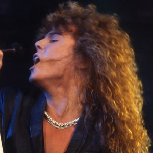 1986: Swedish singer of rock band Europe, Joey Tempest (Photo by BSR Agency/Gentle Look via Getty Images)