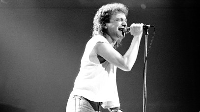 American Rock singer Lou Gramm (born Lou Grammatico), of the group Foreigner, performs onstage at Madison Square Garden, New York, New York, September 12, 1985. (Photo by Gary Gershoff/Getty Images)
