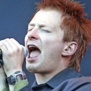 Radiohead, Thom Yorke, Torhout/Werchter, T/W, Werchter, Belgium, 6/07/1996. (Photo by Goedefroit Music/Getty Images)