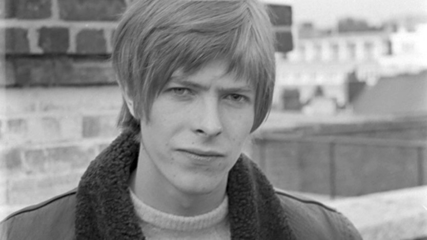 British singer-songwriter David Bowie in a 1967 photoshoot on a rooftop in central London. (Photo by Mark Hayward/Getty Images)