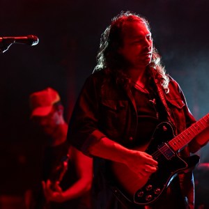 ADELAIDE, AUSTRALIA - OCTOBER 25: Adam Granduciel from the band The War on Drugs performs on day 1 of Harvest Rock 2025 on October 25, 2025 in Adelaide, Australia. (Photo by Marc Grimwade/WireImage)