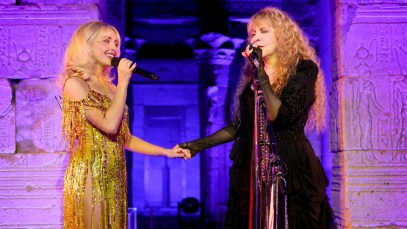 Sabrina Carpenter and Stevie Nicks