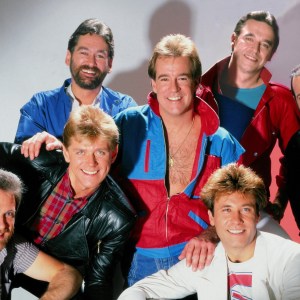 LOS ANGELES - 1984: Music Group Chicago poses for a portrait in 1984 in Los Angeles, California. (Photo by Harry Langdon/Getty Images)